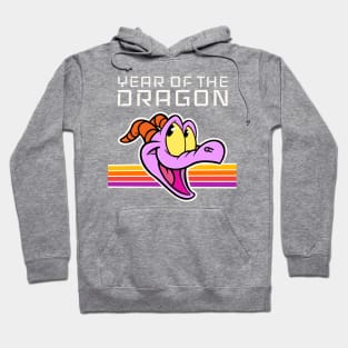 Year of the dragon Happy little purple dragon of imagination Hoodie